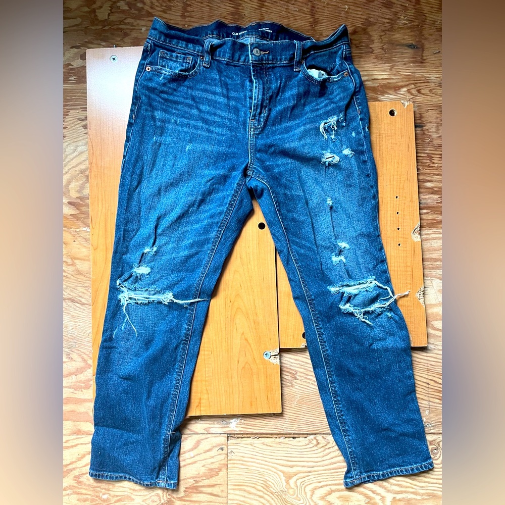 Old Navy size 10 Mid-rise jeans